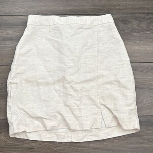 Wilfred Cream Pencil Skirt